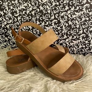 Caramel sandals